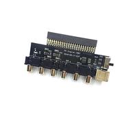 Carte RGBS Amplificateur Vidéo Sortie de Signal RGBS Sortie Audio pour PCE PC Engine Grafx pour Grafx TV AC Convertisseur RGBS