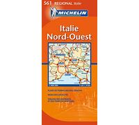 Carte RGIONAL Italie Nord-Ouest