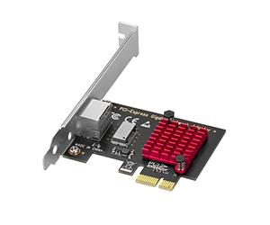 Carte RJ45 PCI-E 2.5G Jeu Adaptateur PCIE 1000Mbps Gigabit 10/100/1000Mbps RTL8111H Pcie Switch