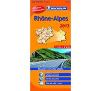 CARTE ROUTIERE 523 RHONE ALPES HR 2013