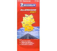 CARTE ROUTIERE 718 ALLEMAGNE 2007