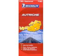 CARTE ROUTIERE 730 AUTRICHE 2007