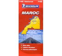 Carte routiere 742 maroc 2008