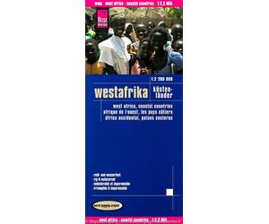 Carte routière - Afrique de l'Ouest (Pays côtiers) | Reise Know How