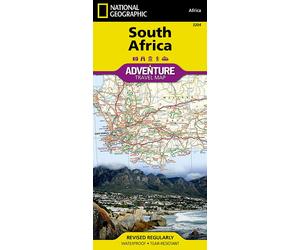 Carte routière - Afrique du Sud | National Geographic