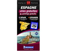 Carte routière aires gratuites Espagne
