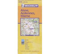 Carte routière : Aisne - Ardennes - Marne, N° 11306
