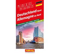 Carte routière - Allemagne du Nord | Hallwag