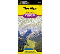 Carte routière - Alpes | National Geographic