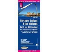 Carte routière - Angleterre Nord & Midlands | Reise Know How