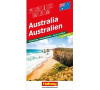 Carte routière - Australie | Hallwag