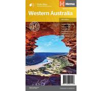 Carte routière - Australie-Occidentale | Hema Maps