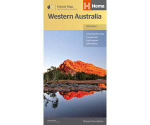 Carte routière - Australie-Occidentale | Hema Maps - Handy map