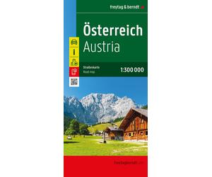 Carte routière - Autriche au 1 /300 000 | Freytag & Berndt