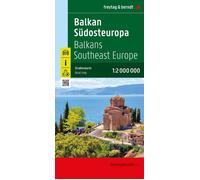 Carte routière - Balkans & Europe du sud-est | Freytag & Berndt