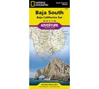 Carte routière - Basse Californie Sud (Mexique) | National Geographic