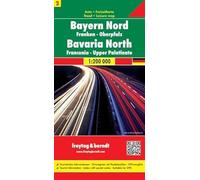 Carte routière : Bayern Nord