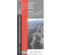 Carte routière - Belgique | NGI - 1/250 000