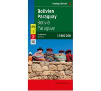 Carte routière - Bolivie | Freytag & Berndt