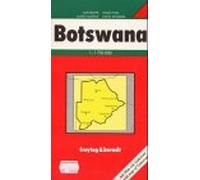 Carte routière : Botswana