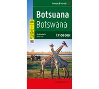 Carte routière - Botswana | Freytag & Berndt