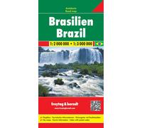 Carte routière - Brésil | Freytag & Berndt