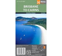 Carte routière - Brisbane à Cairns (via Bruce Highway, Australie) | Hema Maps