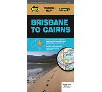 Carte routière - Brisbane to Cairns NP (Queensland), n° 444 | UBD Gregory's