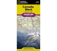 Carte routière - Canada Ouest | National Geographic