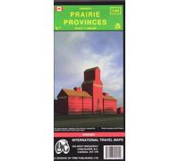 Carte routière : Canada's Prairie Provinces