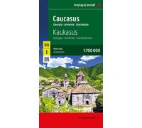 Carte routière - Caucase (Arménie, Géorgie & Azerbaijan) | Freytag & Berndt
