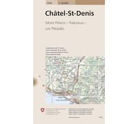 Carte routière : Chatel Saint-Denis