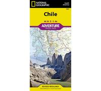Carte routière - Chili | National Geographic