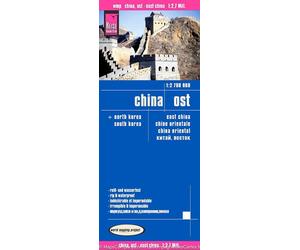 Carte routière - Chine Est | Reise Know How