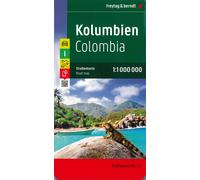 Carte routière - Colombie | Freytag & Berndt