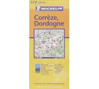 Carte routière : Corrèze - Dordogne, N° 11329