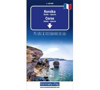 Carte routière - Corse (Bastia - Ajaccio) | Kümmerly & Frey