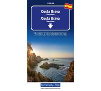 Carte routière - Costa Brava, Barcelone | Kümmerly & Frey