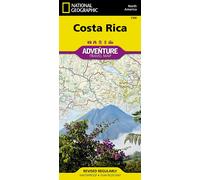 Carte routière - Costa Rica | National Geographic