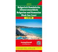 Carte routière - Côte de la Mer Noire (Bulgarie, Roumanie) | Freytag & Berndt