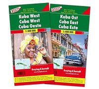 Carte routière - Cuba Est & Ouest | Freytag & Berndt