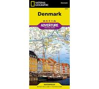Carte routière - Danemark | National Geographic