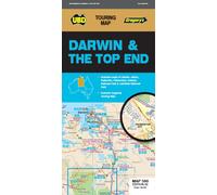 Carte routière - Darwin & the Top End (Territoire du Nord), n° 590 | UBD Gregory's