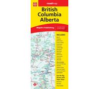 Carte routière de la Colombie-Britannique et de l'Alberta | Canadian Cartographics Corporation