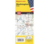 Carte routière de l'État de Washington | Canadian Cartographics Corporation