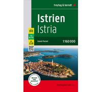 Carte routière de poche - Istrie | Freytag & Berndt