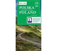Carte routière de Pologne 2024/2025 1:800 000