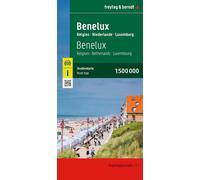 Carte routière du Benelux (Belgique, Pays-Bas, Luxembourg) | Freytag & Berndt