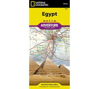 Carte routière - Egypte | National Geographic