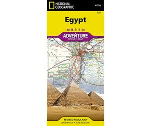 Carte routière - Egypte | National Geographic